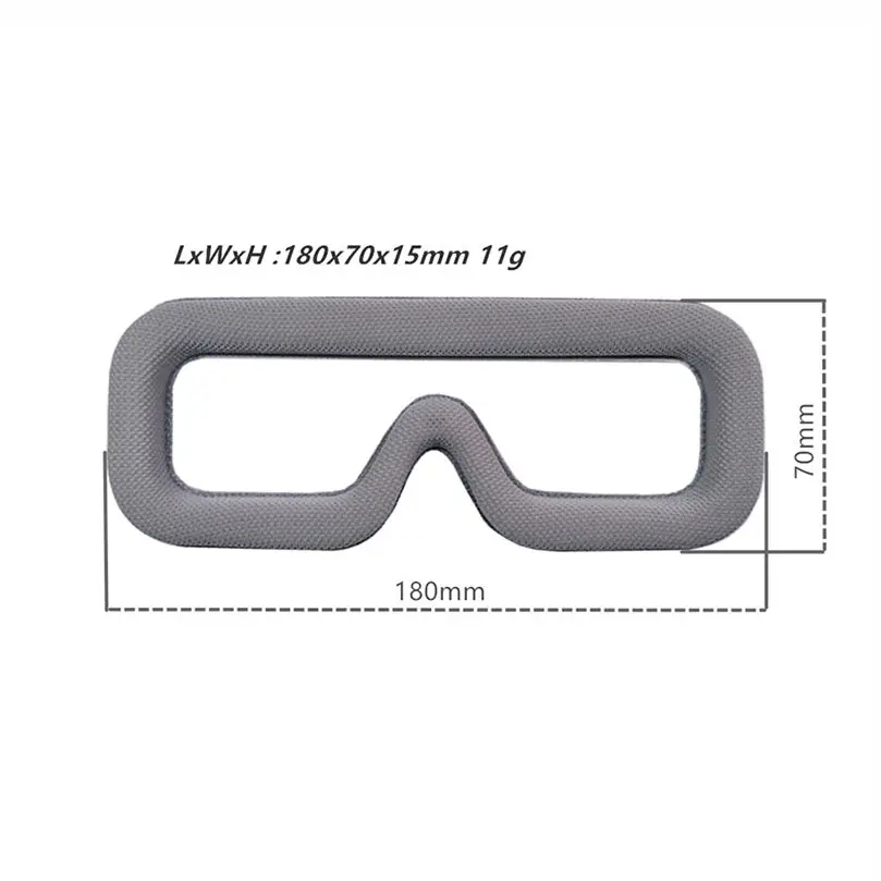 For SKYZONE 04X SKY03 04 FPV Goggles V2 Face Mask Cover Drone Flight Glasses Sponge Foam Eye Pad Eyeglasses for EV200D 02 - Image 4