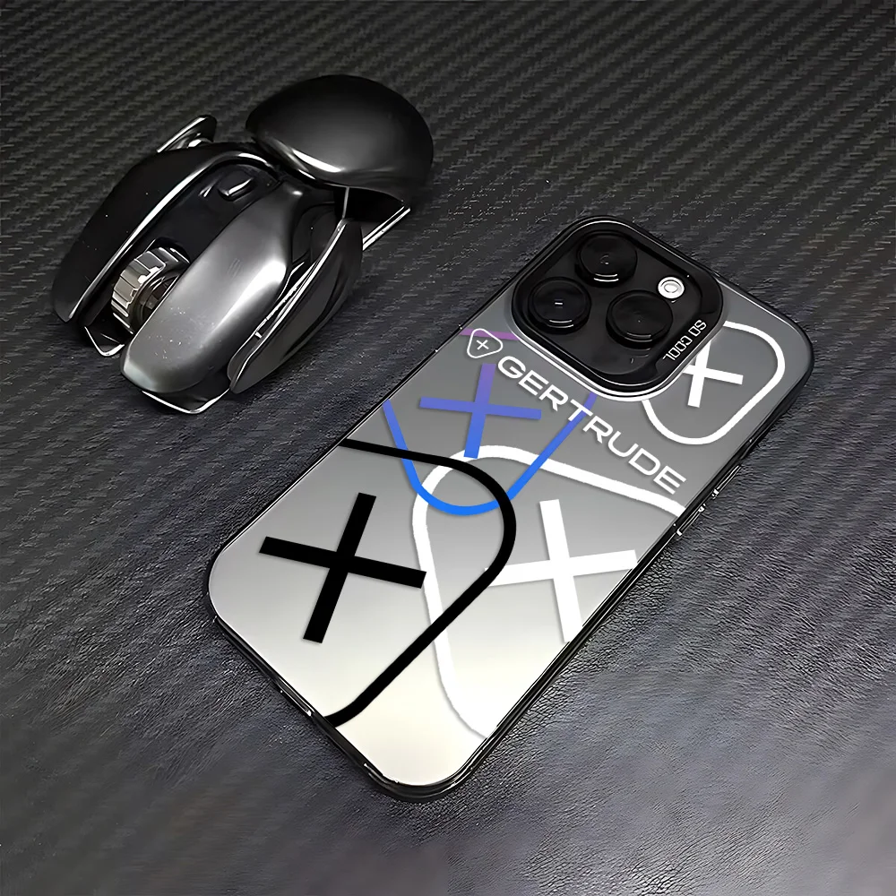 حافظة هاتف عصرية جميلة لهاتف G-Gertrudes iPhone 16 15 14 13 12 11 mini Pro Max X XR XSMAX 8 7 Plus غطاء خلفي غير لامع مضاد للسقوط
