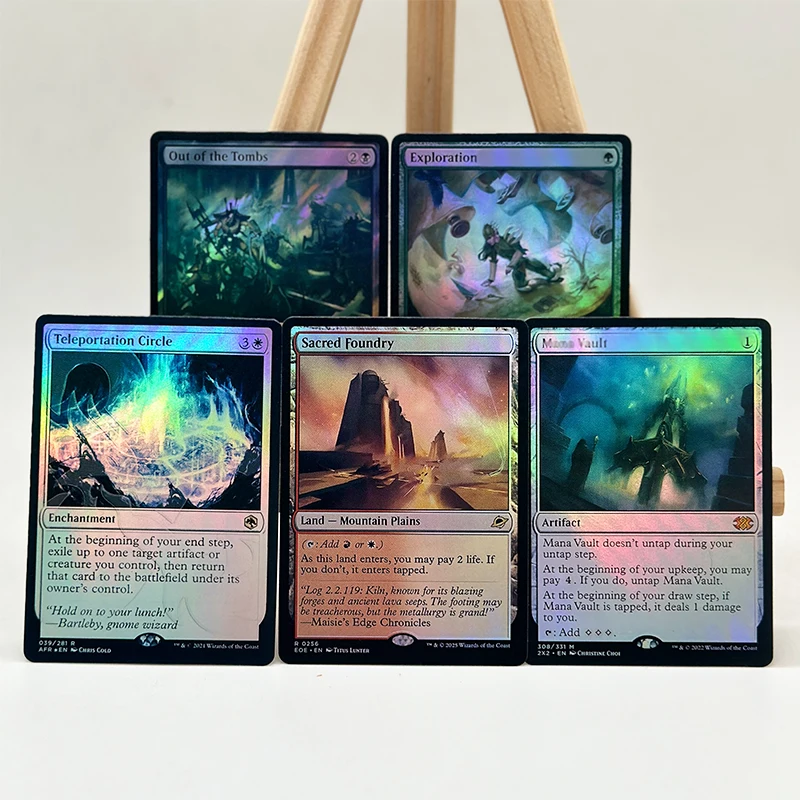 

Diy Homemade Magical Proxy Trading Card Game Out of The Tombs Grand Crescendo Exploration Collection Card Toys Gift