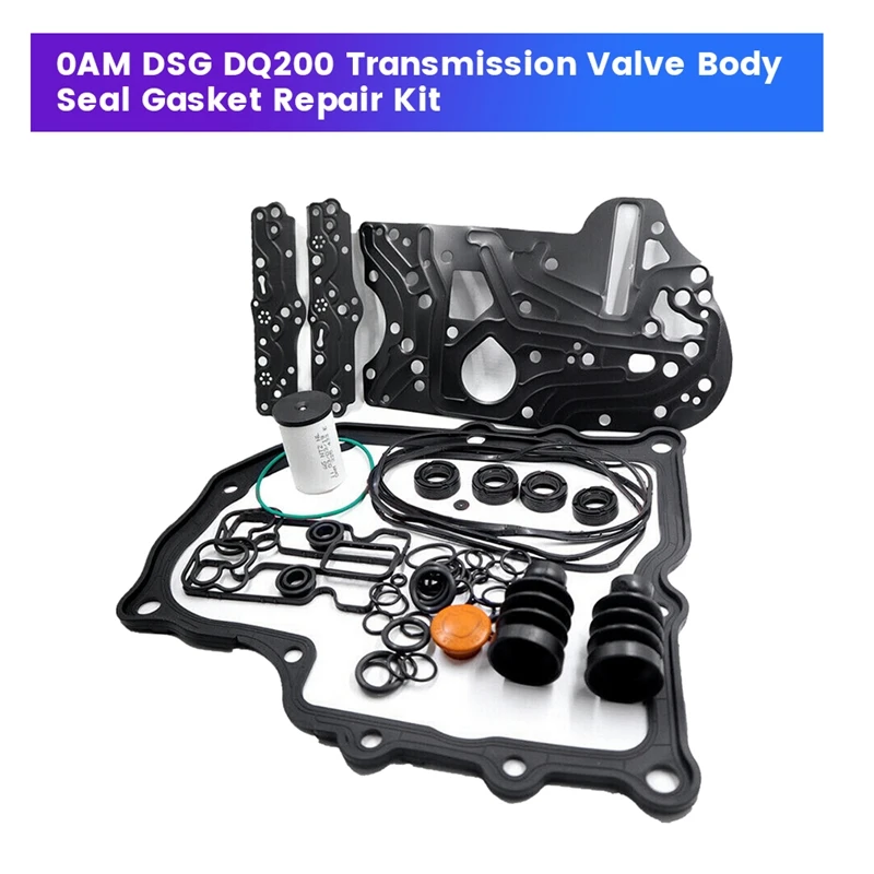 

0AM DQ200 Gearbox Transmission Valve Body Seal Gasket Repair Kit For VW Seat Skoda 7-Speed DSG 0AM325066AE