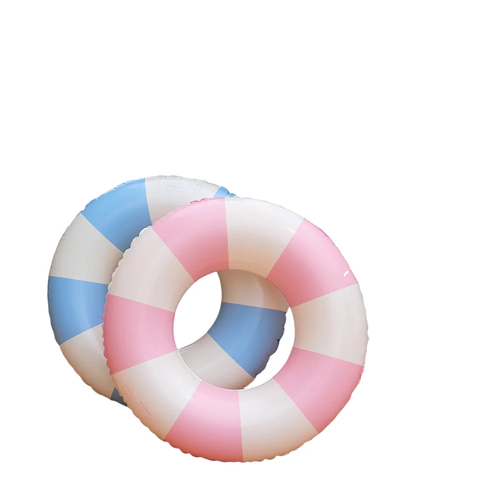 

Hot Selling PVC Thickened Striped Inflatable Underarm Swimming Ring for Eco-Friendly Kids Water Games Accessory