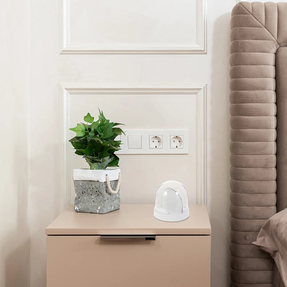 

1pc Snow Globe Photo Frame Diy Mini Blank Plastic Snow Globe For Picture Display Christmas Decoration Party Craft Gift