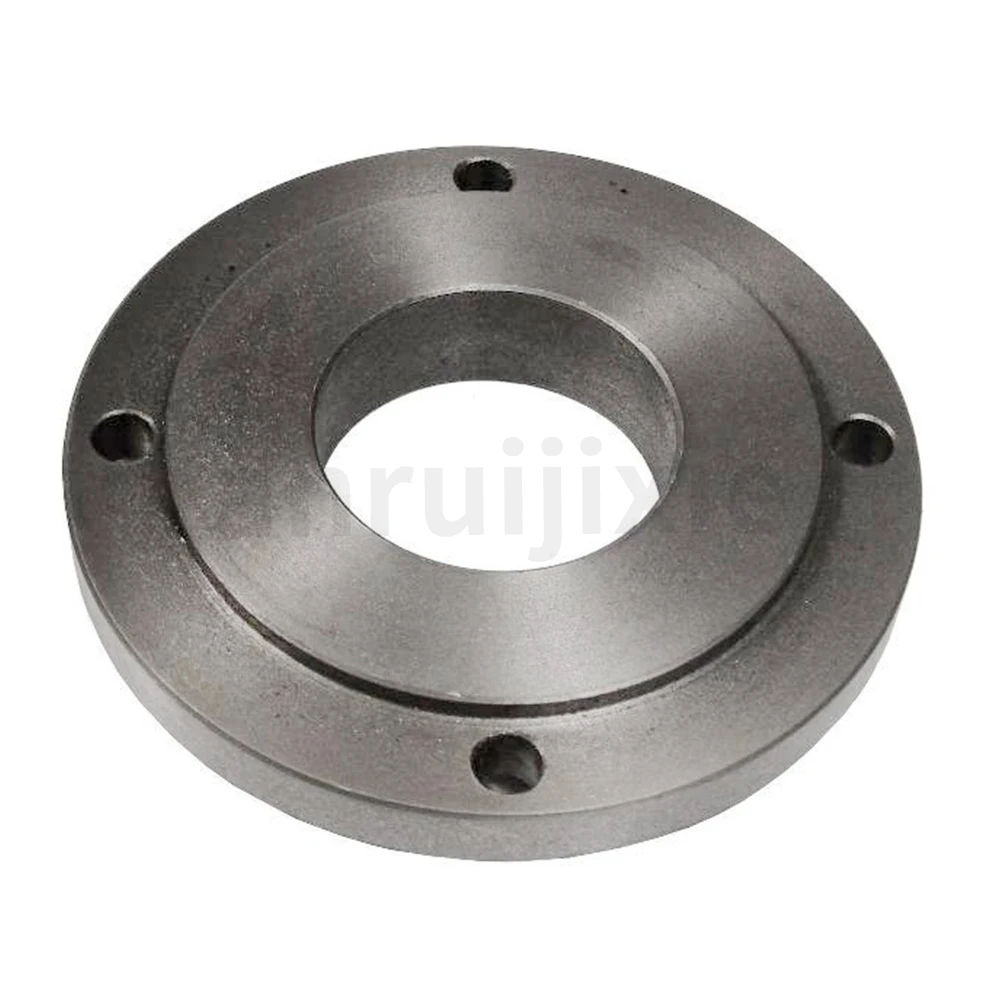 125mm(5 inch)Mini Lathe Chuck Flange，3 Jaw Chuck Flange or 4 Jaw Chuck Flange for C6/SC6/MANROD MR-330/MR-336