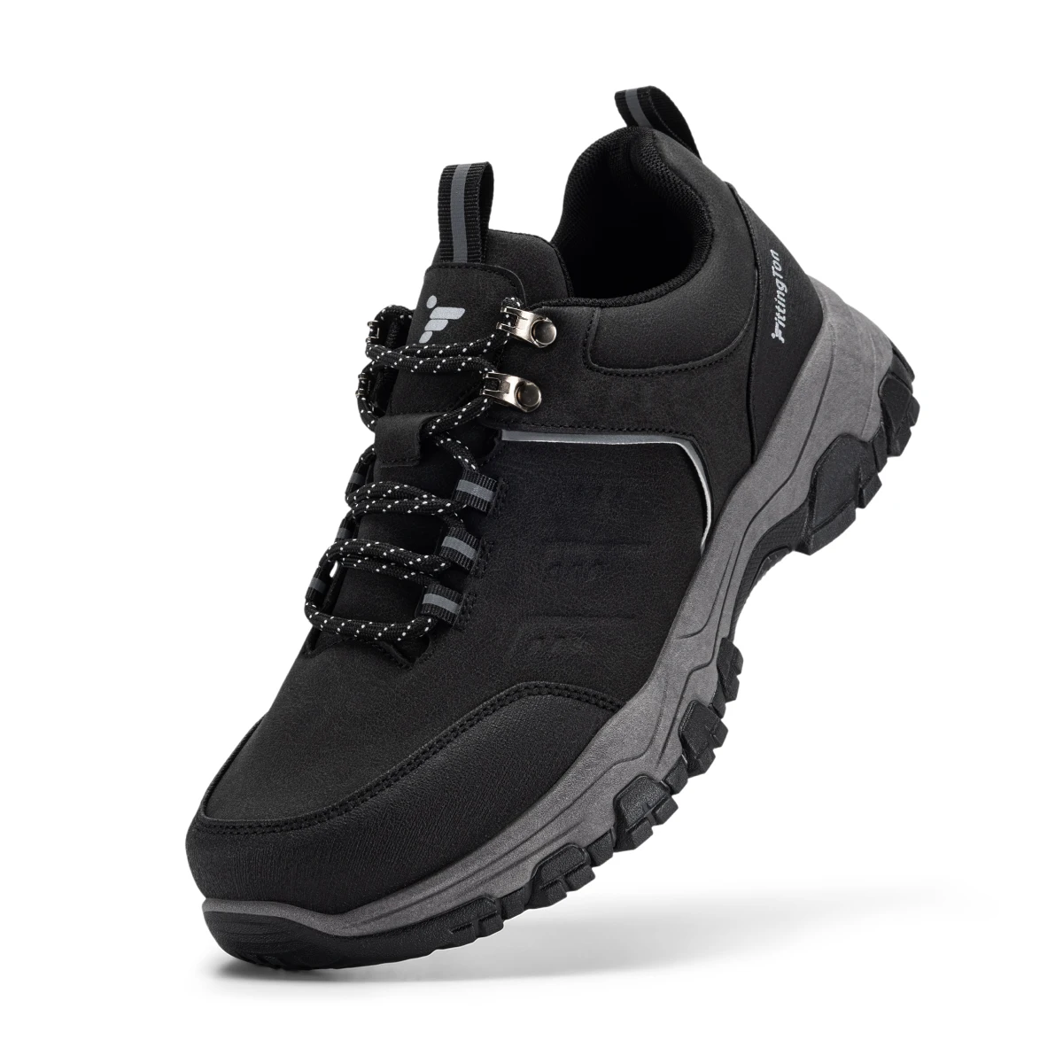 Fittington Men'S Hiking Shoes Outdoor Mountaineering Sports Shoe Cushioning Non-Slip Lightweight Strong Grip Casual Sneakers