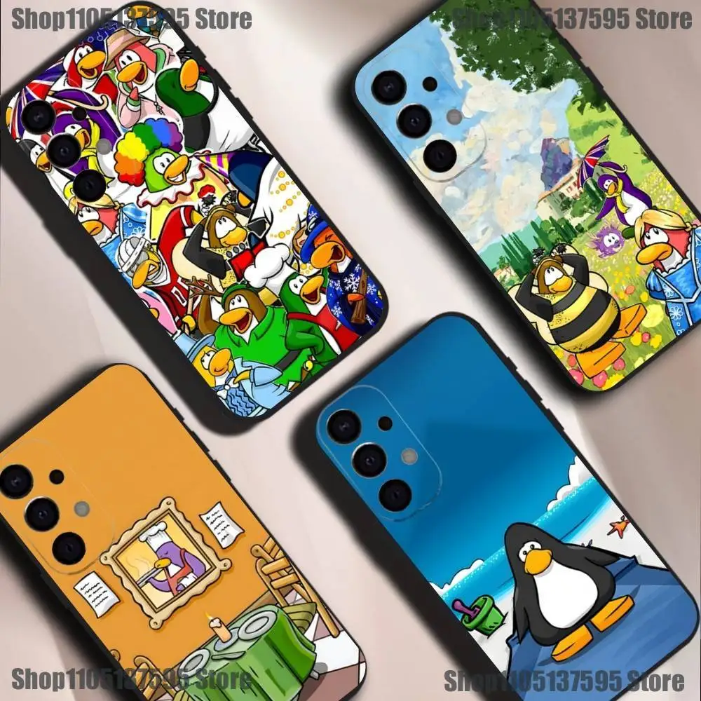 

C-Clubs P-Penguin-ns Hot Game Phone Case For Samsung S25,S24,S21,S22,S23,S30,Ultra,S20,Plus,Fe,Lite,5G Black Cover