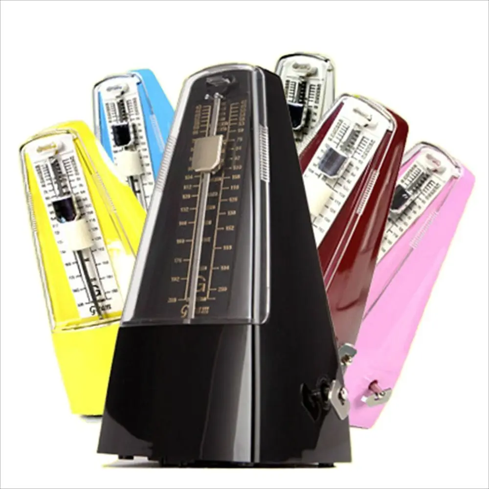 

Metal Movement Mechanical Metronome Loud Sound Musical Instrument Piano Metronome High Accuracy Vintage Style Guitar Metronome