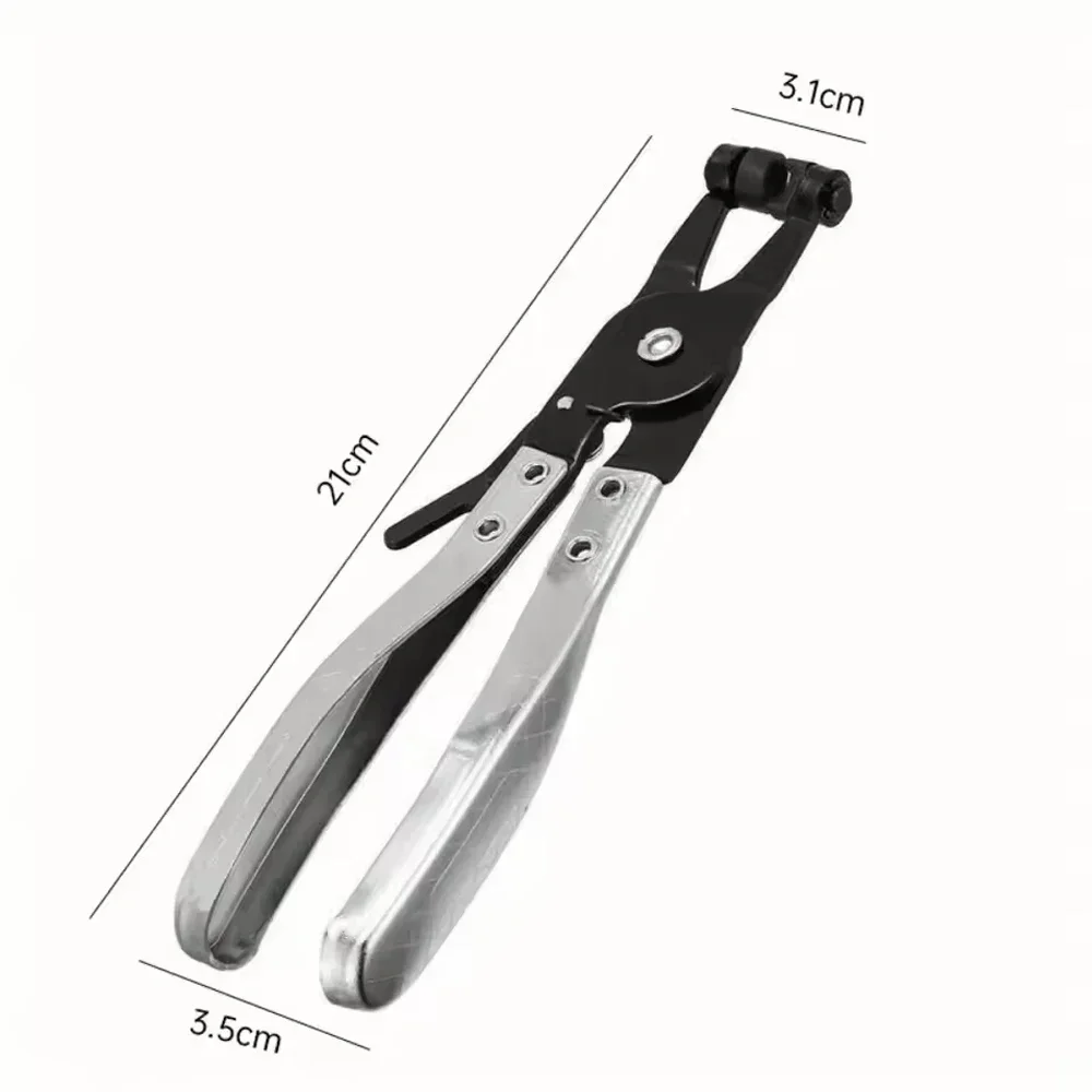 كماشة مشبك خرطوم السيارات أداة قفل الفك الدوار لإزالة وتركيب خرطوم الشريط المسطح من النوع الدائري