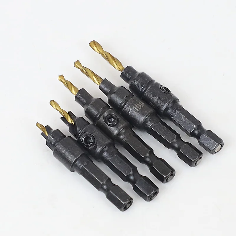 5Pcs Countersink Dr… - image