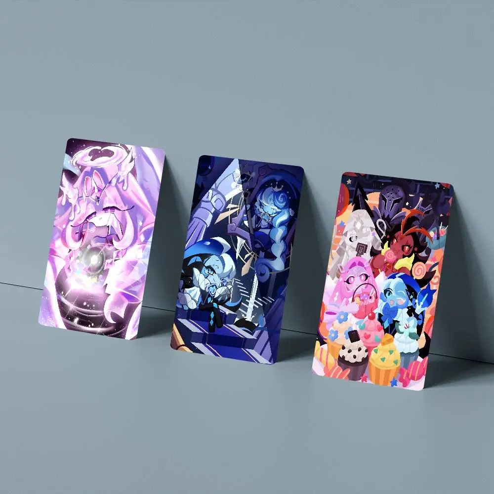 

C-Cookie Run Kingdom Card Stickers Credit Visa Debit Bank Charge Card Bus Metro Waterproof Sticker Decal Decoration