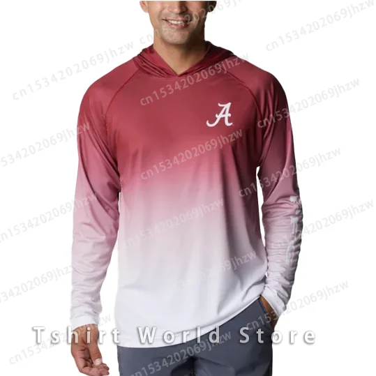 كولومبيا Pfg الصيد مقنعين قميص الشمس الأشعة فوق البنفسجية حماية الصيد ملابس الرجال UPF 50 + جيرسي في الهواء الطلق الصيف الصيد هوديي Ropa Pesca