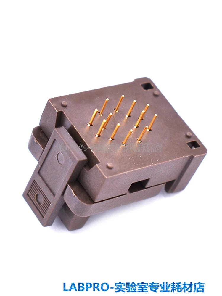 DFN8 Burner DFN5X6-8L(EP2-S) Aging Test Stand IC Chip Test Stand Fixture Programming Base