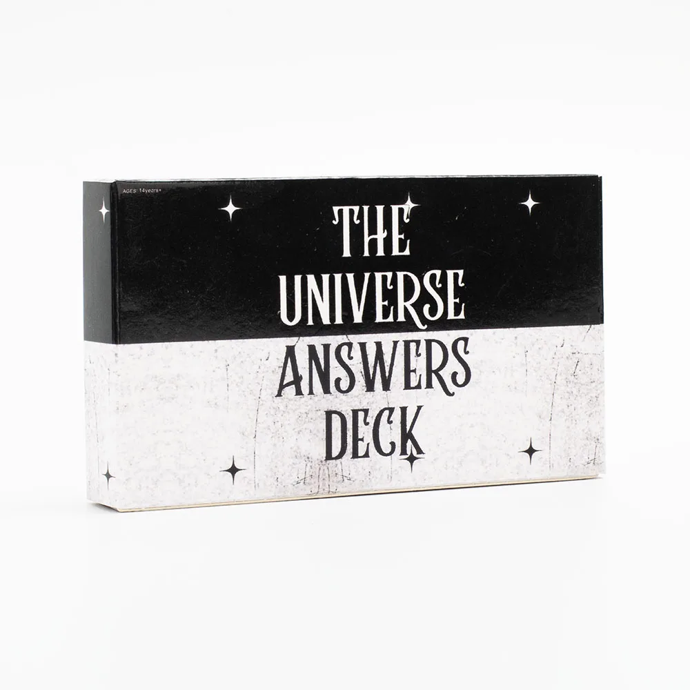 The Universe Answers Message Word Cards Game 44Pcs 10.3x6cm English Version   Card Table Edition Playing Board Games