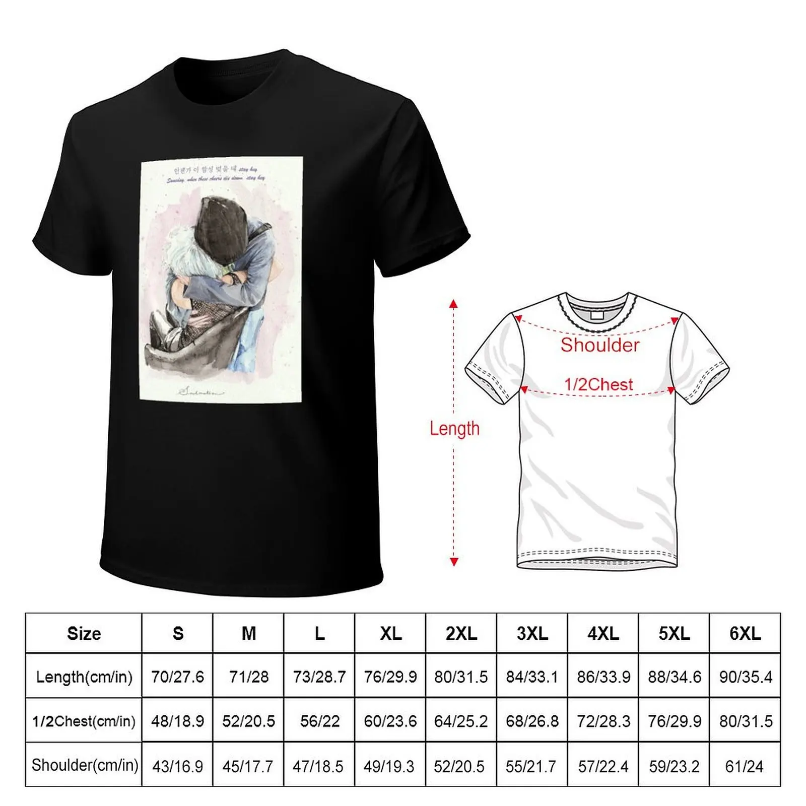 This is Love - Soulmate Lyrics Vsn T-Shirt Abstract Pattern Print Top