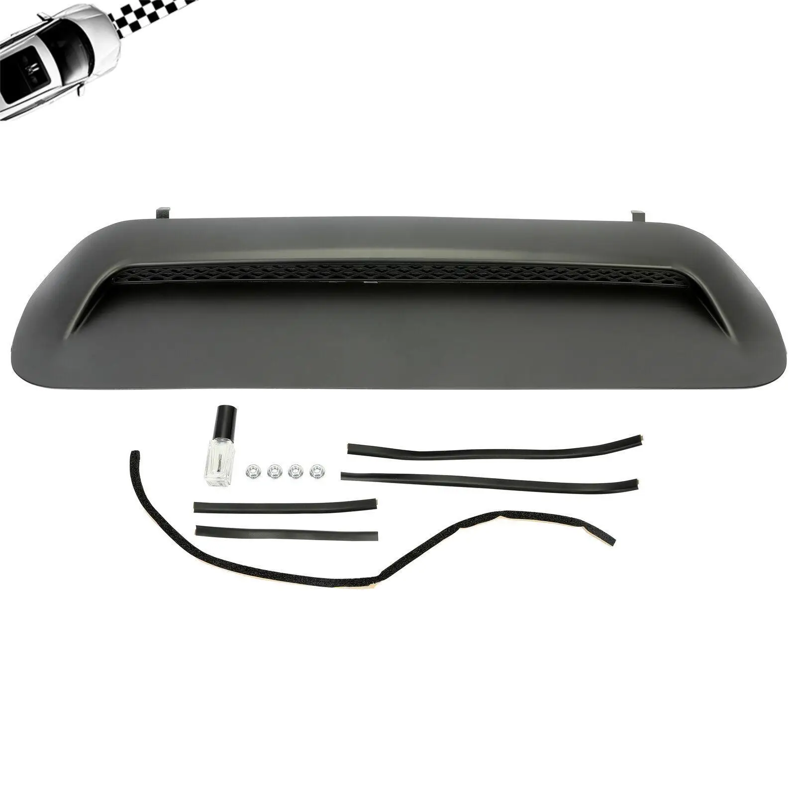 

For Toyota 4Runner 2010-2022 For Tacoma 2012-2015 Factory Style Hood Scoop Kit