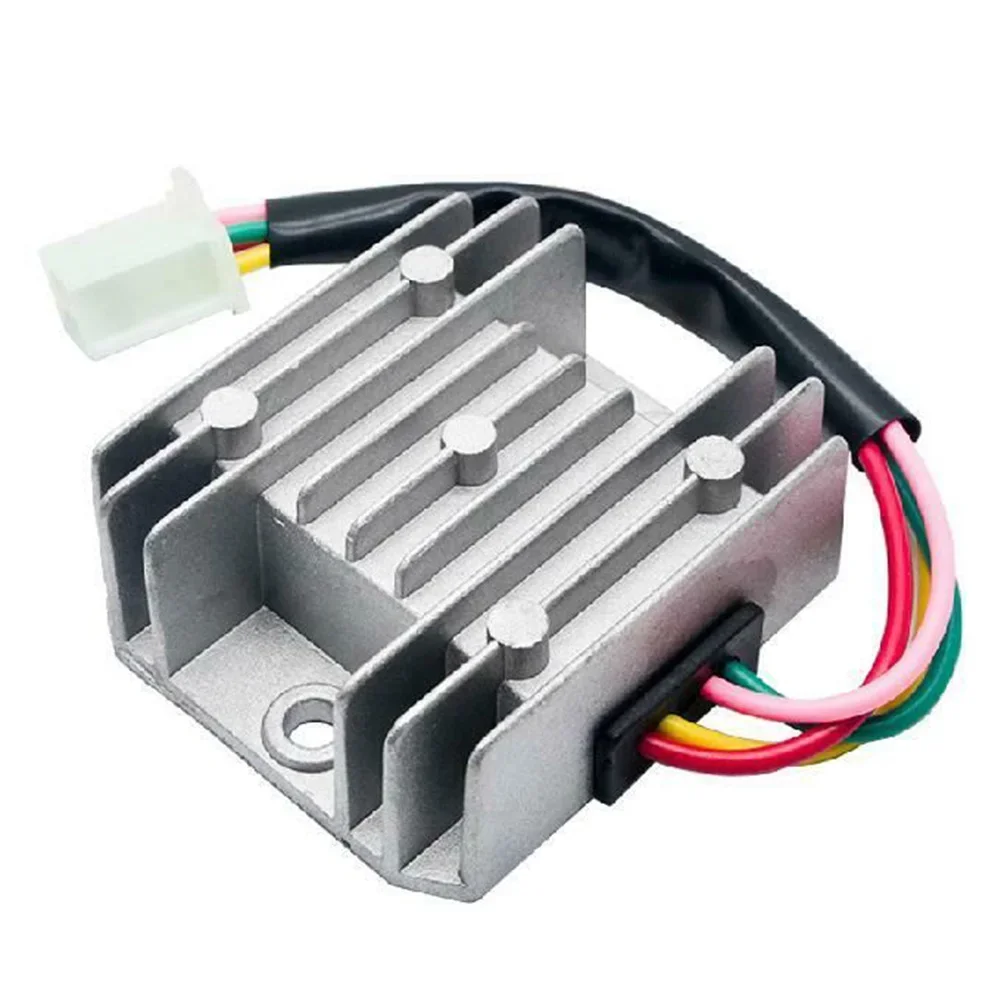 

Voltage Regulator Efficiently Cool Your Voltage Regulator with Heat Sink Fins for ATV Motorcycle and Dirt Bike