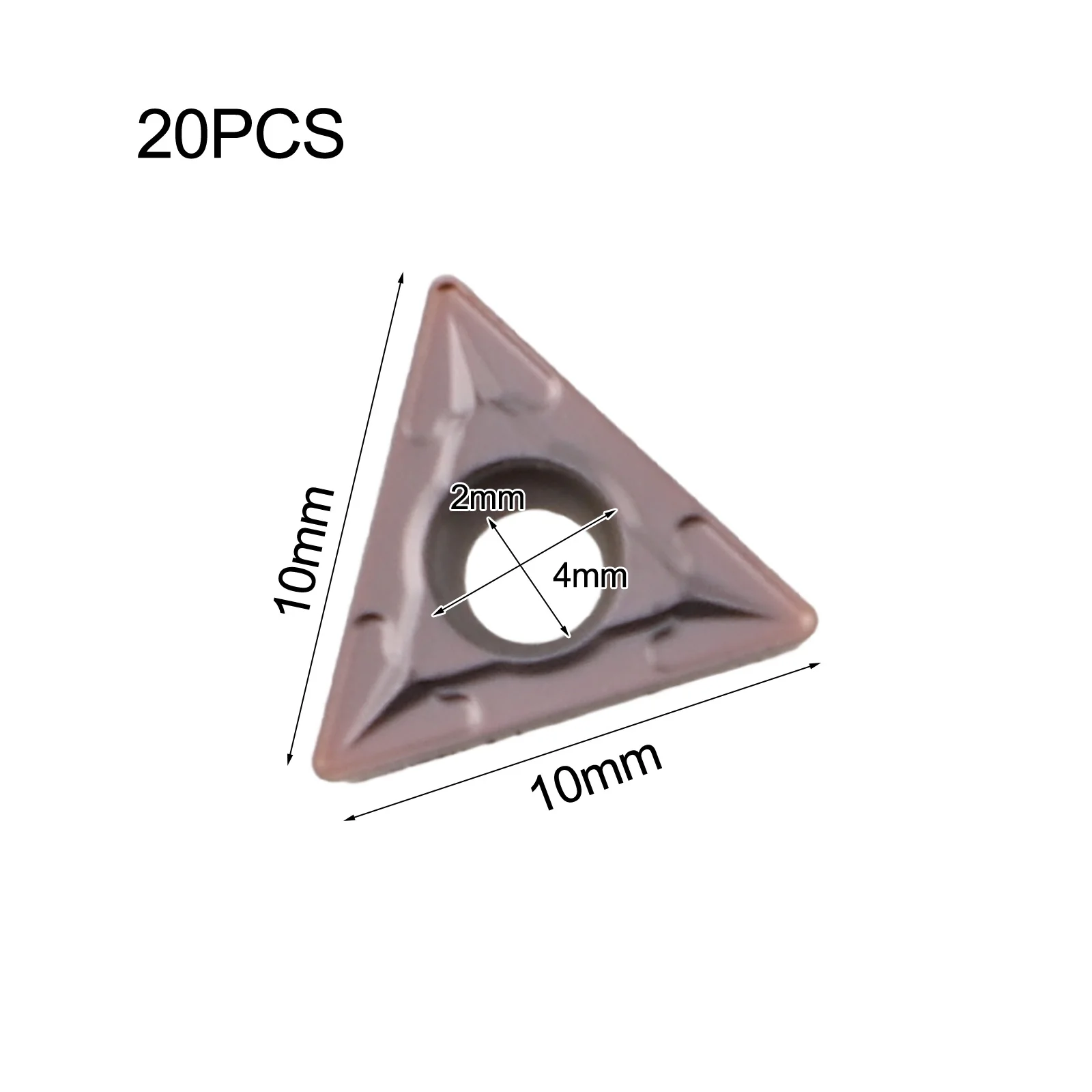 

Incorporate Efficiency with a Set of 20 TCMT110204 Carbide Inserts Tailored to Optimize Your Metalworking Process