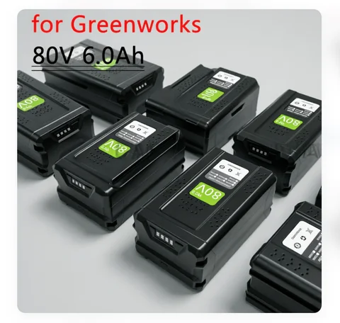 80V 3.5Ah Replacement Battery For Greenworks 80V Tools, Lithium-Ion Compatible With GBA80150- GBA80600 & Chargers, Long Runtime For Mowers, Blowers, Chainsaws