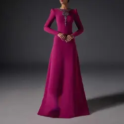 customizedDress Luxury Birthday Evening Dress Floor Length Full Sleeves Summer Elegant Wedding Party Gowns For Women Arab