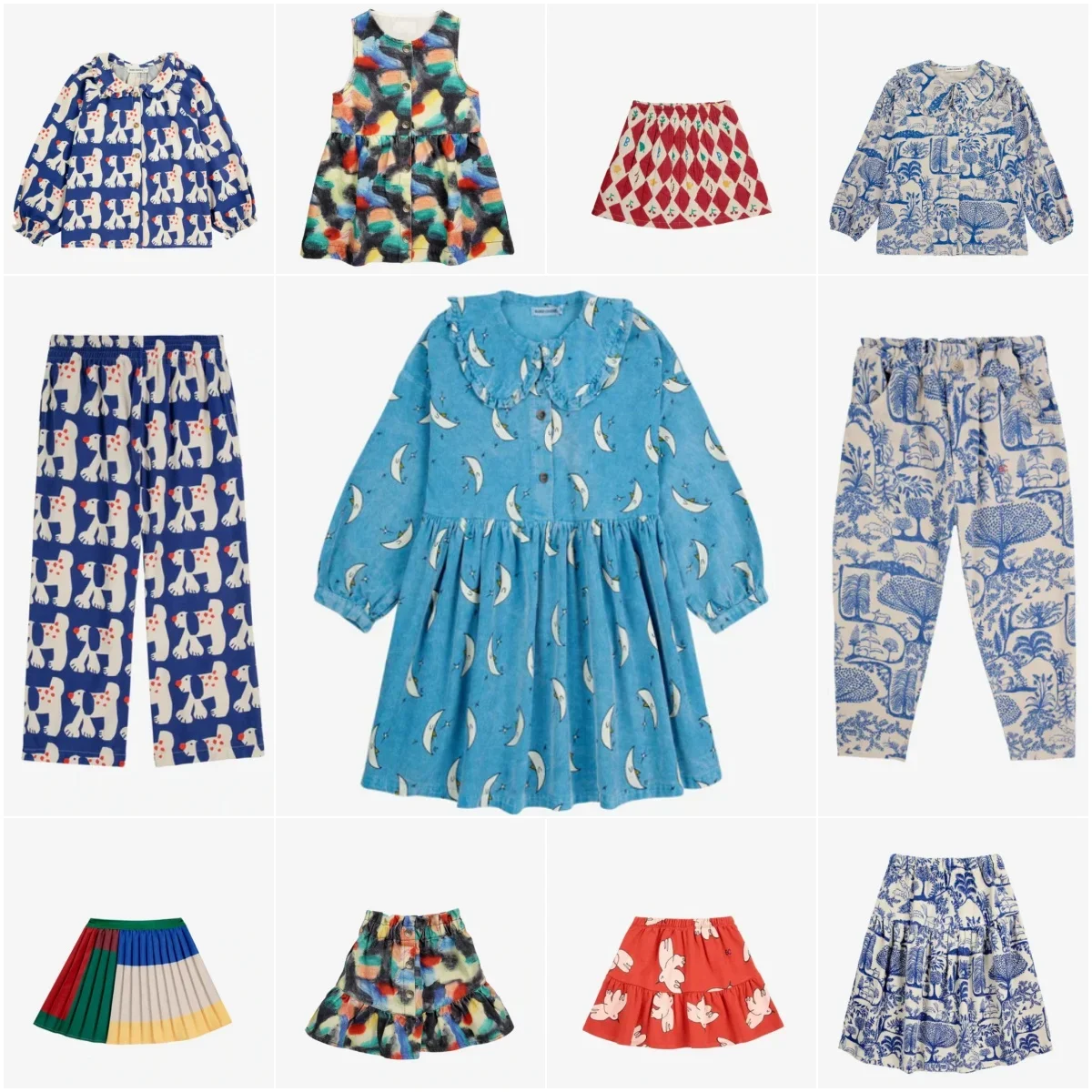 

Girls Costume Princess Dresses Set For Girl Skirt Kids Dress 2024 AW Girls One-piece Dress Children's Long Sleeve Tops