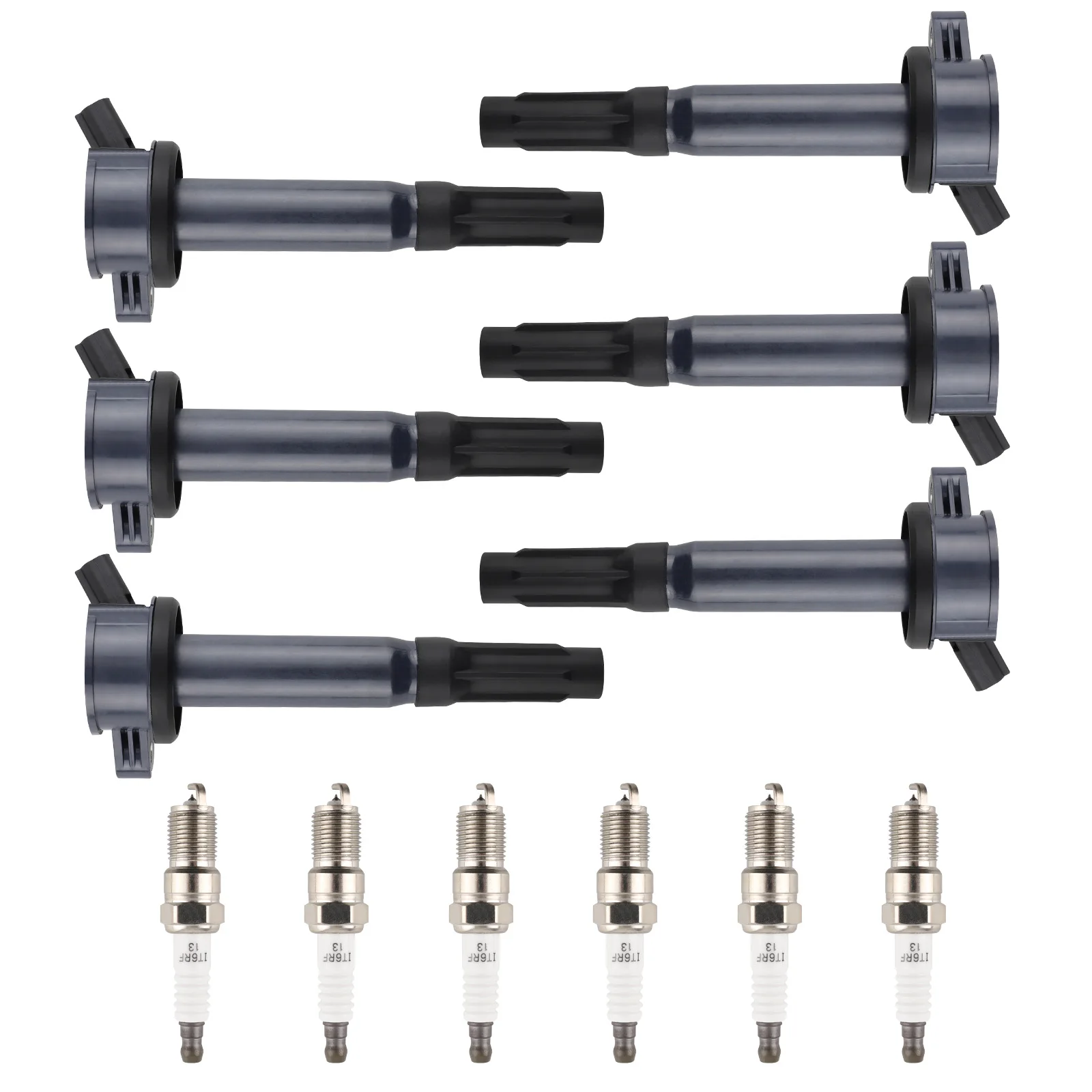 6X Ignition Coils &…