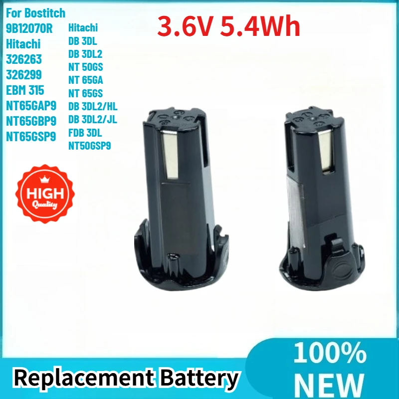 

3.6V 5.4Wh High Quality Battery for HITACHI HIT 326299 326263 EBM315 EMB315 DB3DL2 DB3DL Brand New Replacement Battery