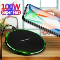 30W Super Fast Wireless Charger For Samsung Galaxy S20 S10 S9 S8 Note Phone Charging Pad For iPhone 15 14 13 12 Pro Xs Max X 8