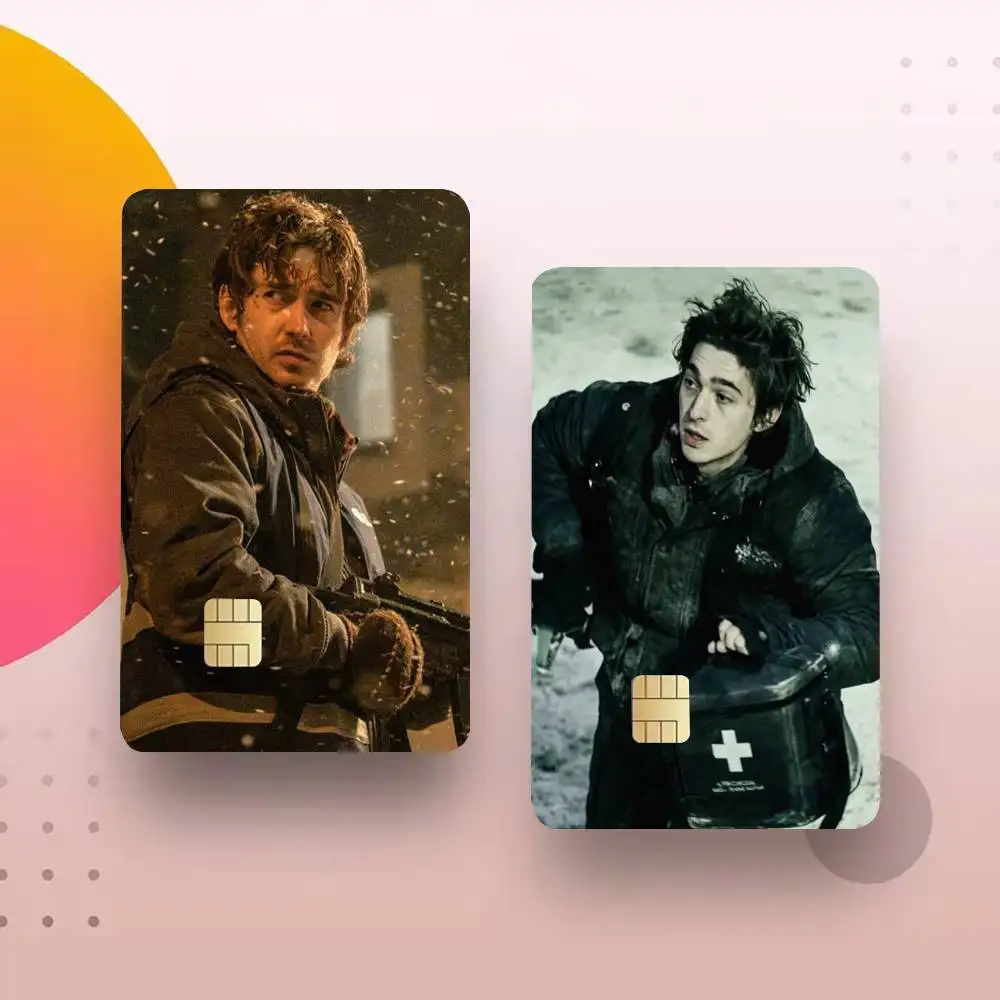 Moive R-Resident Evil 2026 4pcs 1Set Film Skin for Debit Credit Bank Visa Card Decal Cover