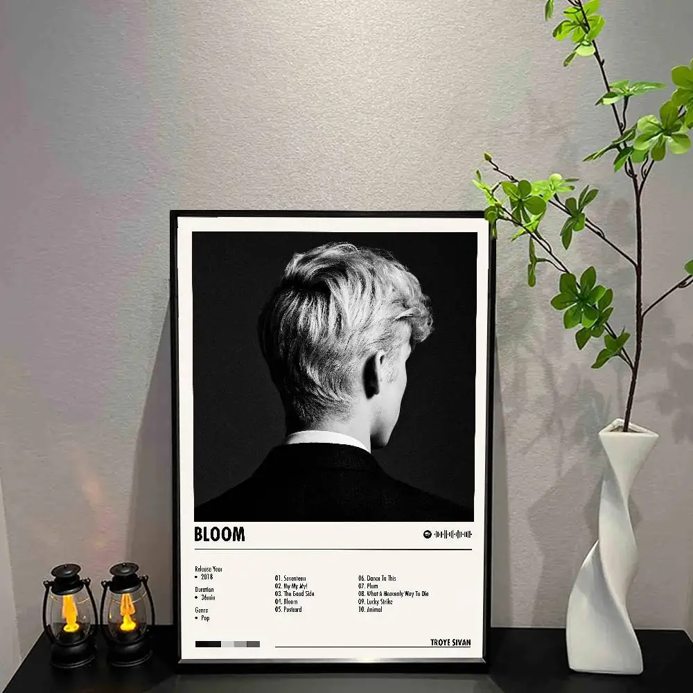 T-Troye S-Sivan постер музыкальный альбом холст печать настенный художественный декор комнаты настенный художественный принт домашний декор 50X70 комната