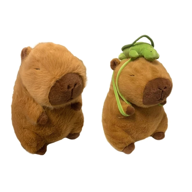 

Cartoon Capybara Stuffed for Kid Skin Friendly Stuffed Appease Sleeping Toy for Kids Birthday Christmas Gift