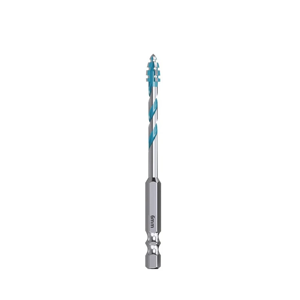 4 Edge Serrated Eccentric Drill Bit For Tile Concrete Dry Drilling 6/8/10/12mm For Fast Drilling Through Various Materials