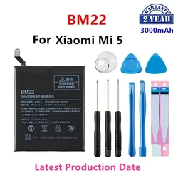Brand New  BM22 3000mAh Battery For Xiaomi Mi 5 Mi5 M5 BM22 Phone Replacement Batteries +Tools