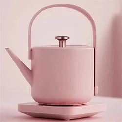 220V Retro Style Electric Kettle 600ML Stainless Steel Water Boiler 1200W Thermostat Teapot  Fast Boiling