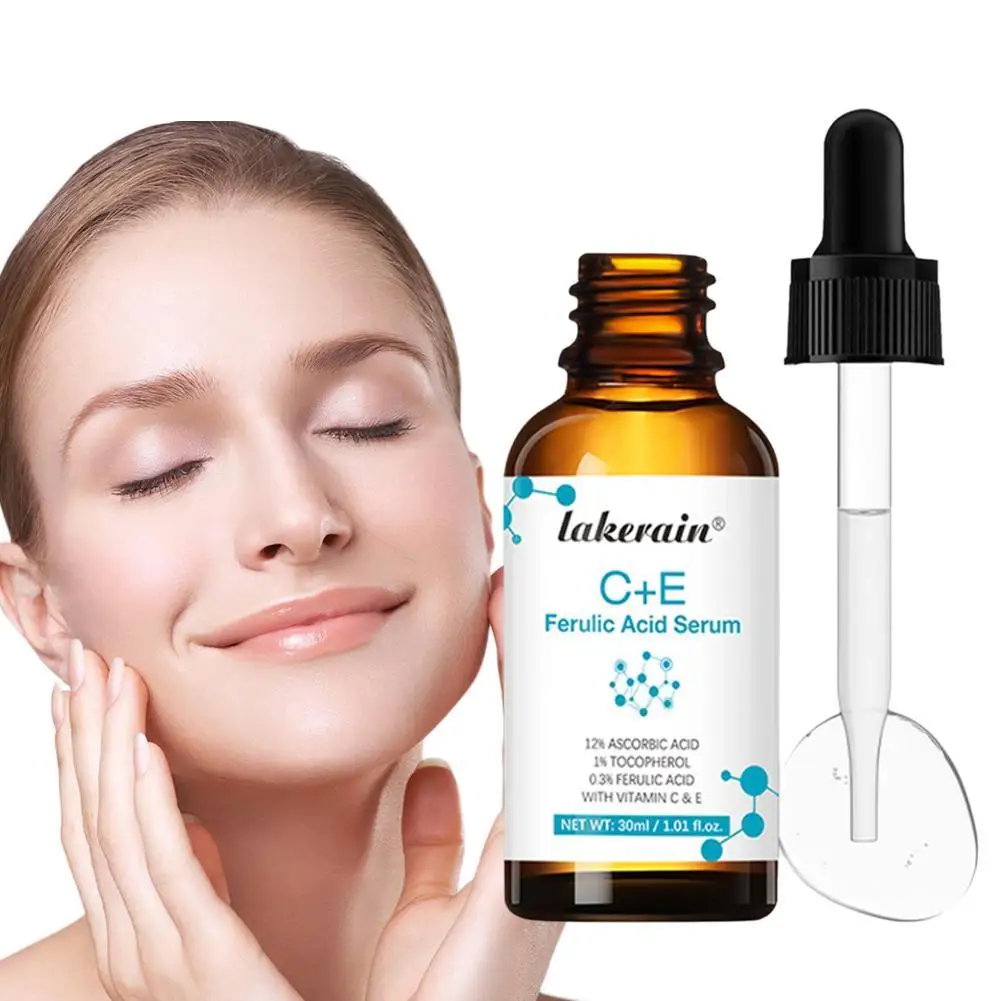 

30ml Vitamin C Face Serum Vitamin CE Serum with Ferulic Acid for Women Vitamin E&Ferulic Serum Skin Care, Vitamin C Serum