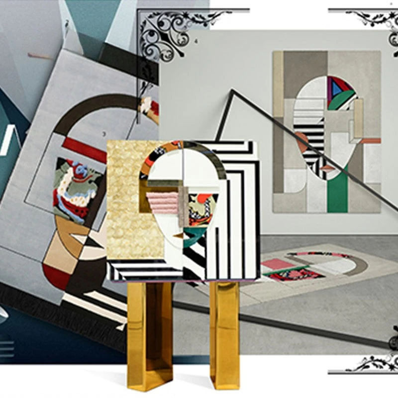 Vitrina de gabinete doméstico