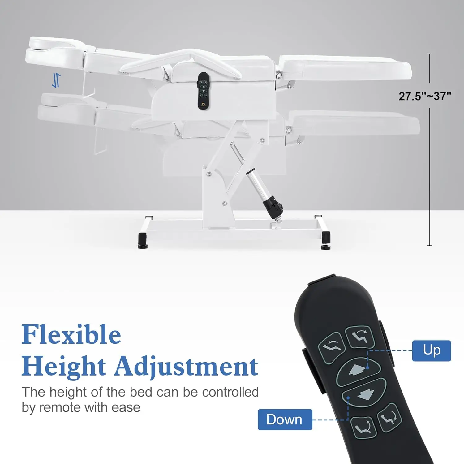 Tattoo Table, Electric Tattoo Chair for Client, Facial Bed for , Tattoo Bed with 3 Motors Electric