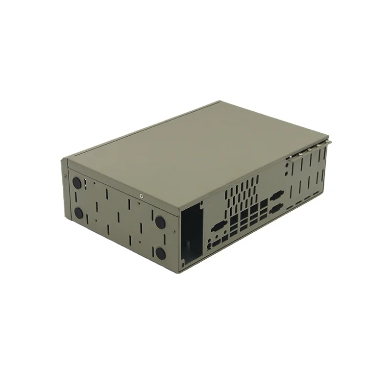 2U narrow board industrial computer 4-slot small electric i3i5i7 industrial computer multi-expansion slot industrial computer