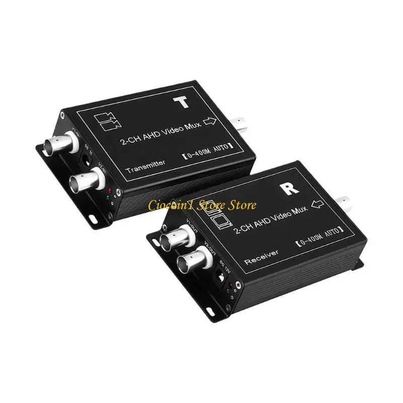 

A3PC Improved Coaxial Multiplexer Processing Device For Two Channel Coaxial Transfer In Commercial Security Systems