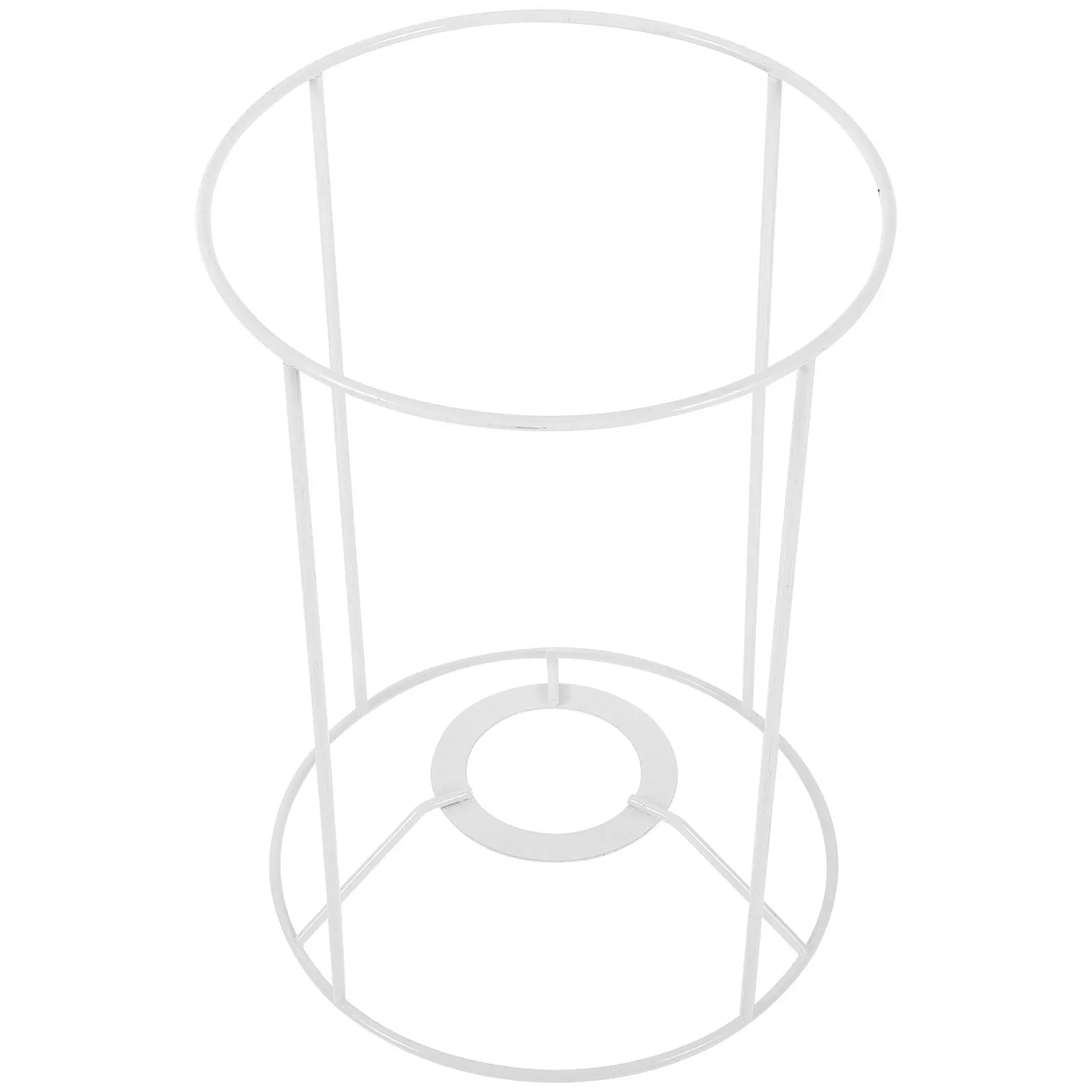

Iron Lampshade Frame Sturdy Rustproof Metal Ring for DIY Table Lamp Shade Bracket Home Cafe Lighting Accessory