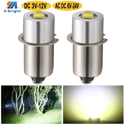 2PCS P13.5S Mag Light LED Bulb 3-16 C&D Cells Maglite Torch Flashlight LED Converter 3V 4.5V 6V 9V 12V 18V 24V White/Warm White