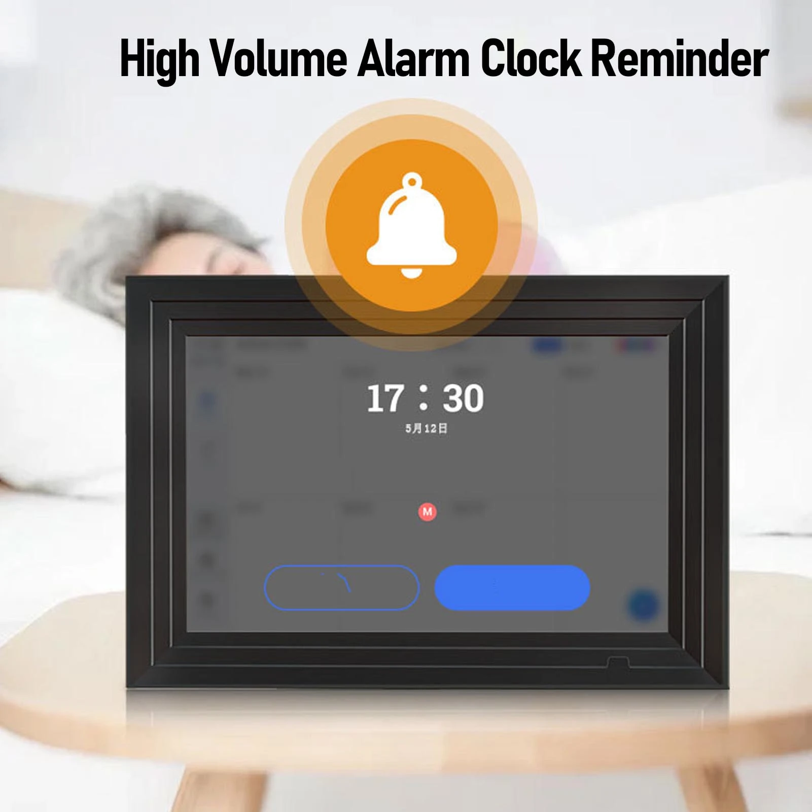 

WiFi Smart Digital Calendar Touch Screen 10.1inch Electronic Calendar Interactive Digital Picture Frame APP Smart Family Planner