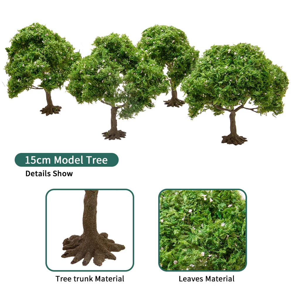 

Имитация миниатюрного проволочного дерева 15 см, искусственное растение для макета железнодорожного поезда/военного песчаного стола, пейзажа/изготовления моделей своими руками, 1 шт.