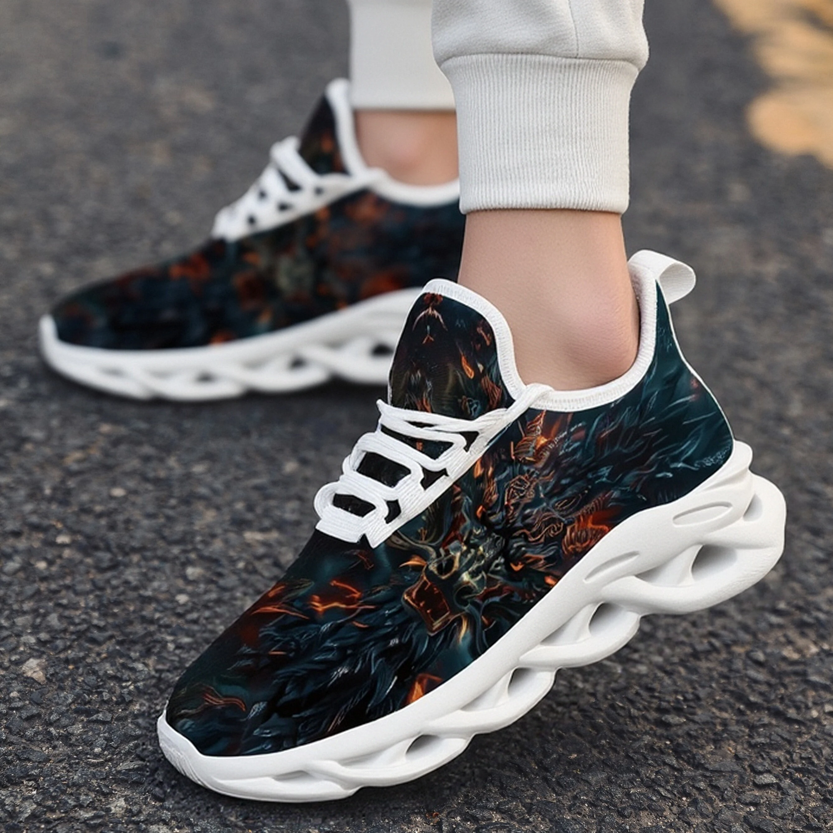 

Mens Sneakers Flats Men's Shoes Lace Up Comfortable Male Running Shoe Walking Sports Shoes Mens Sneaker Tenis Athletic Men Shoes