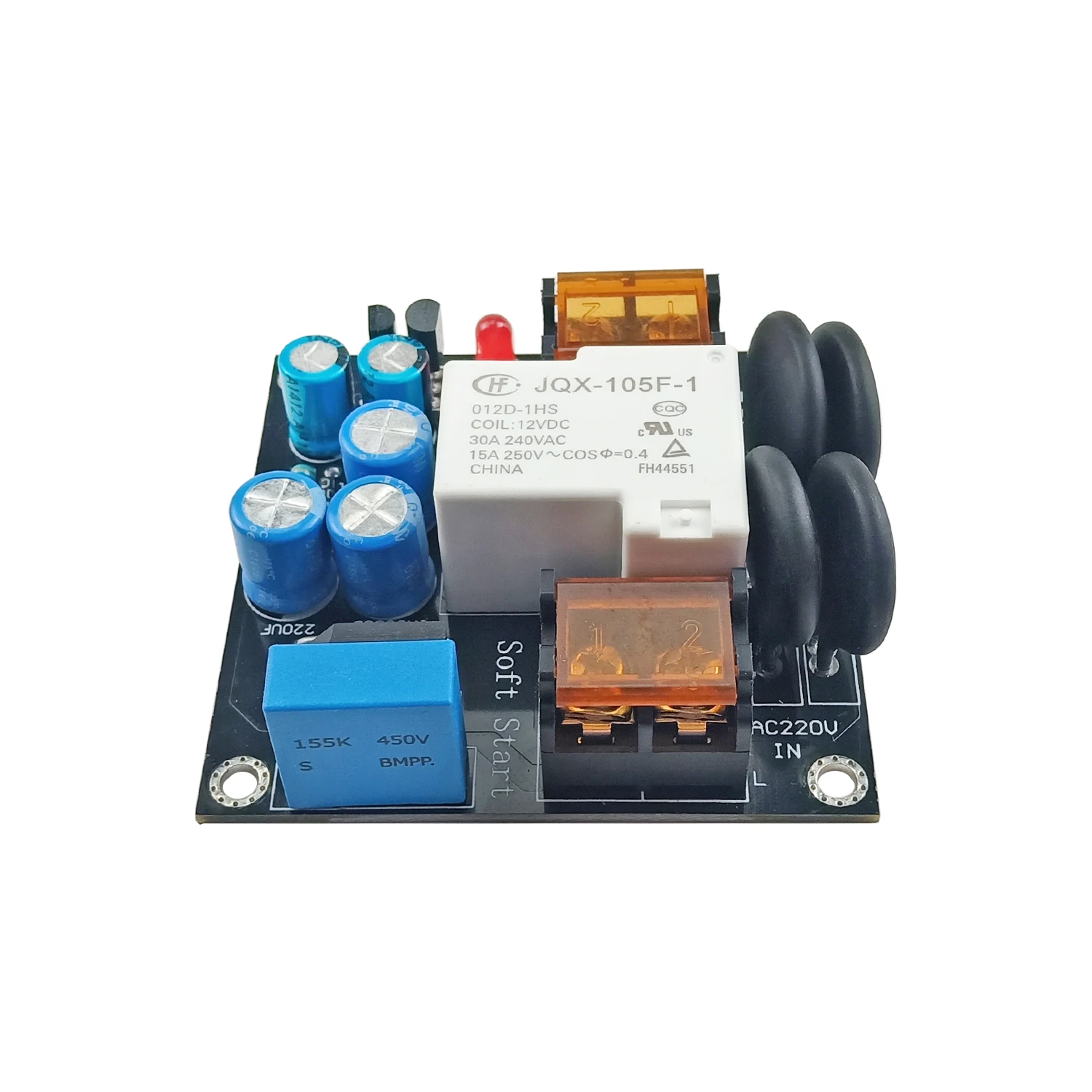 GHXAMP Amplifier Power Supply Soft Starting Board High Power High-current Relay For Class A 1969 Audio Amplifier 1500W