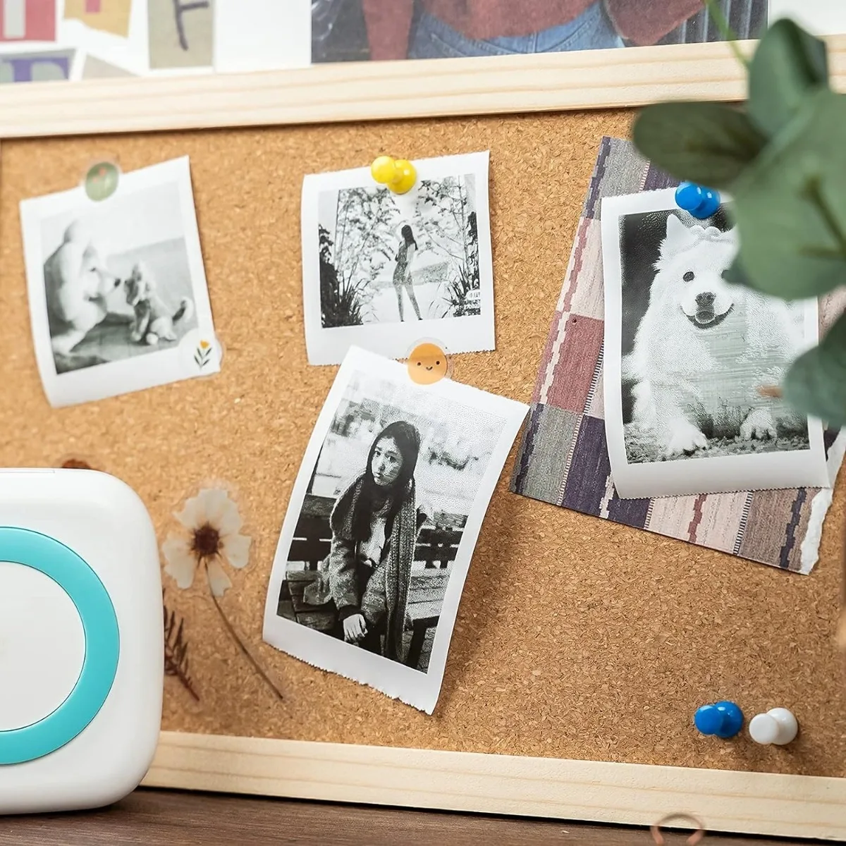 57 x 30 mm weißes HD-Thermopapier – BPA-frei für Sofortbildkamera/tragbare Drucker für Kinder, Scrapbooking/Fototagebücher/Kunstprojekte