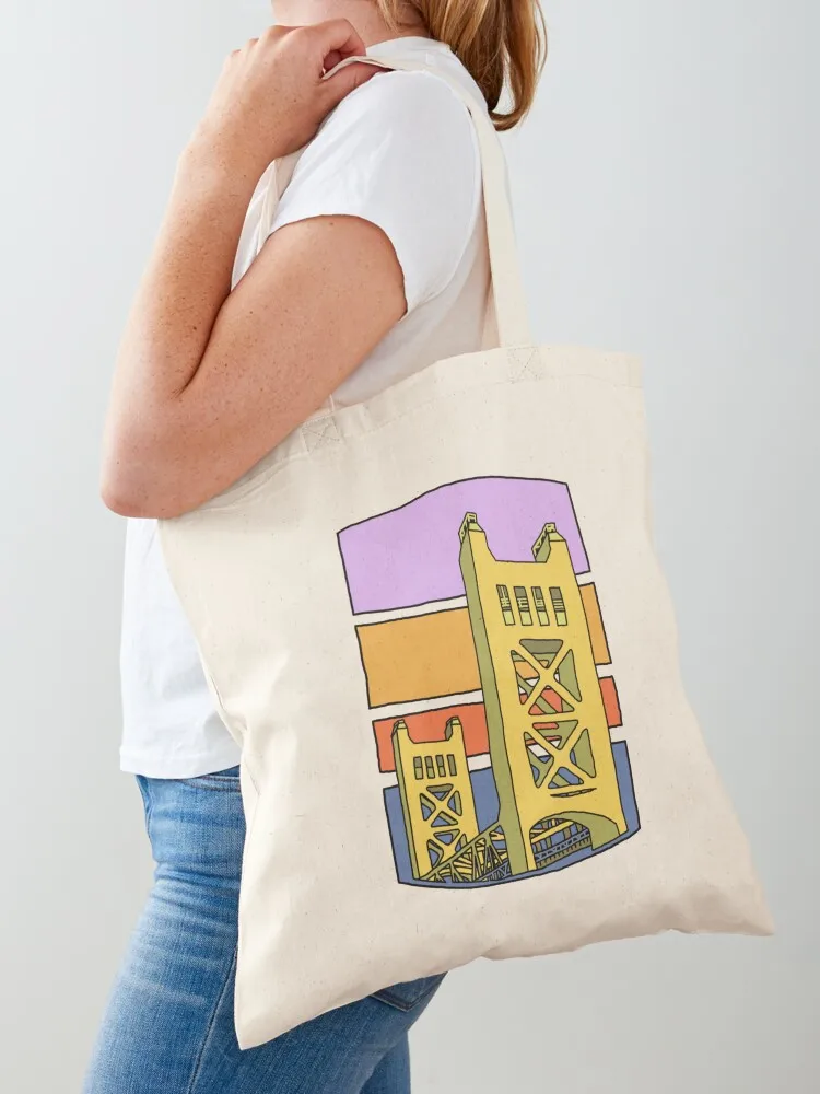 Tower Bridge Bag Tote Bag Eco bag university shopper Big custom bags Canvas Tote