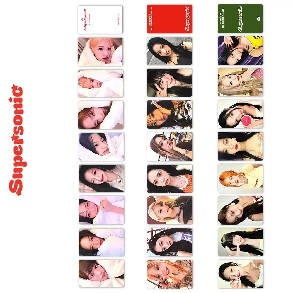 

KPOP fromis_9 Supersonic Альбом Фотокарточка WEVERSE POB YES24 Lucky Draw Card JiWon ChaeYeon SeoYeon NaGyung JiHeon Коллекция фанатов