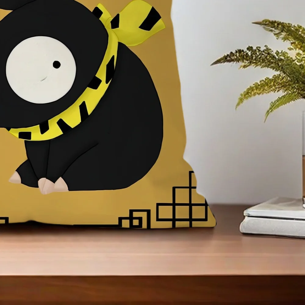 أنيمي لطيف Ranma P تشان Ryogas غطاء الوسادة وسادة أريكة الطباعة الديكور غرفة المنزل مكتب مقهى سيارة الشمال البساطة