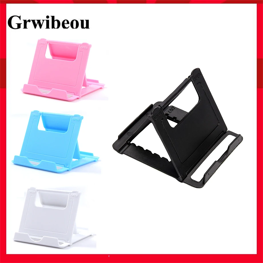 Universal Adjustable Foldable Phone Tablet Stand for iPad iPhone Samsung Xiaomi Huawei-Portable Desktop Desk Mobile Bracket
