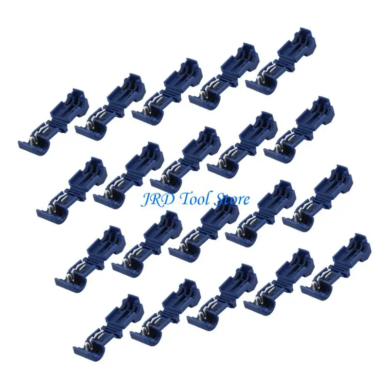 A2UD 20Pcs Electrical Cable Connector For Mower Charging Station Flame Retardant Housing And Stable Power Supply