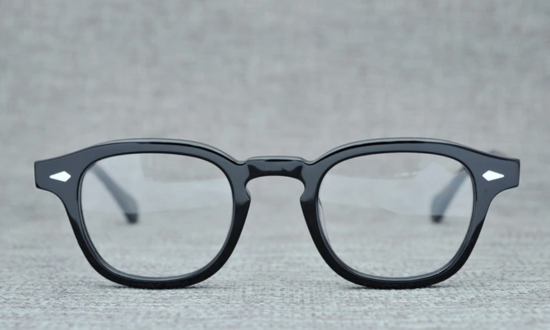 Lemtosh Lesebrille für Herren und Damen, Luxusmarke, Vintage-Acetatrahmen, Johnny Depp Presbyopie-Brille, Dioptrien +1,0 +2,0 +4,0 – Detail 16